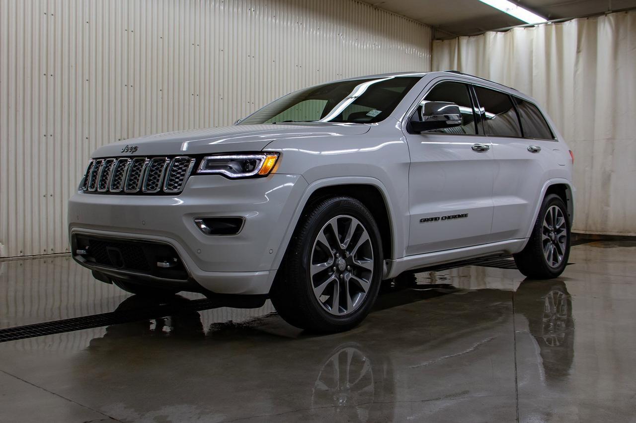 2017 Jeep Grand Cherokee 4x4 Overland Leather Roof Nav Red Deer AB