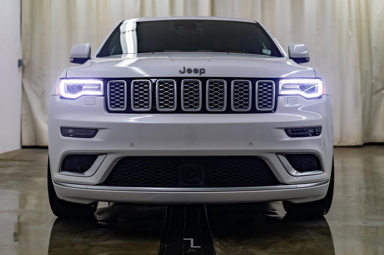 2017 Jeep Grand Cherokee 4x4 Summit HEMI Leather Roof Nav Red Deer AB