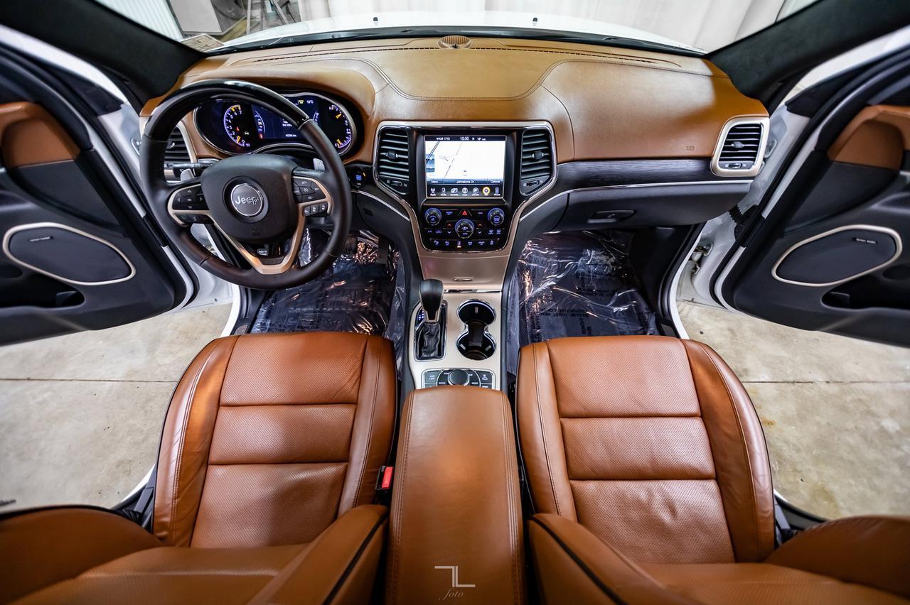 2017 Jeep Grand Cherokee 4x4 Summit HEMI Leather Roof Nav Red Deer AB