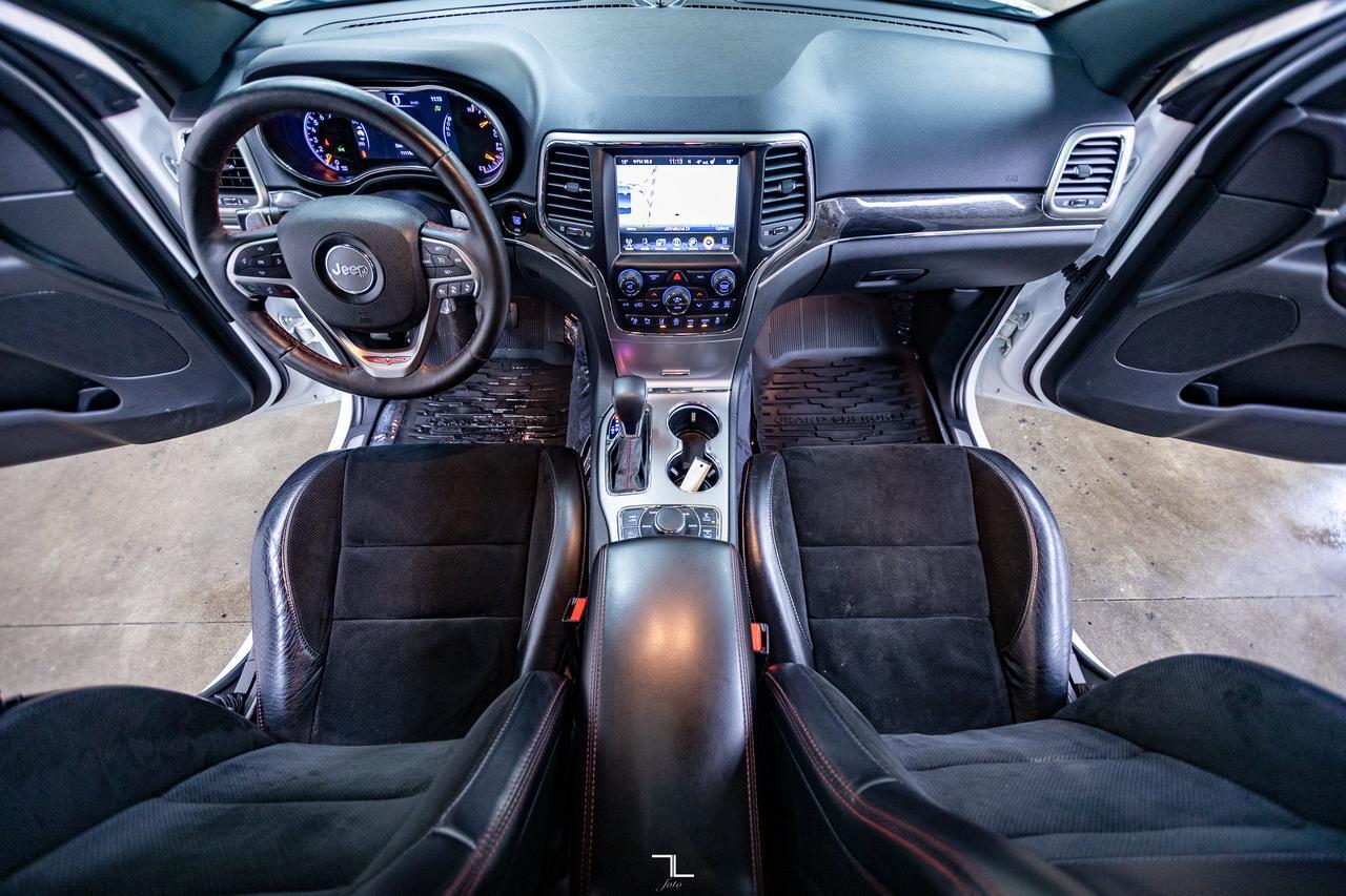 2017 Jeep Grand Cherokee 4x4 Trailhawk Leather Roof Nav BCam Red Deer AB