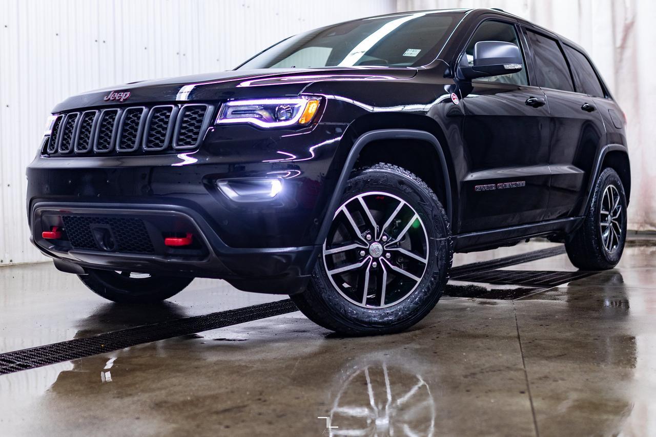 2017 Jeep Grand Cherokee 4x4 Trailhawk Leather Roof Nav BCam Red Deer AB