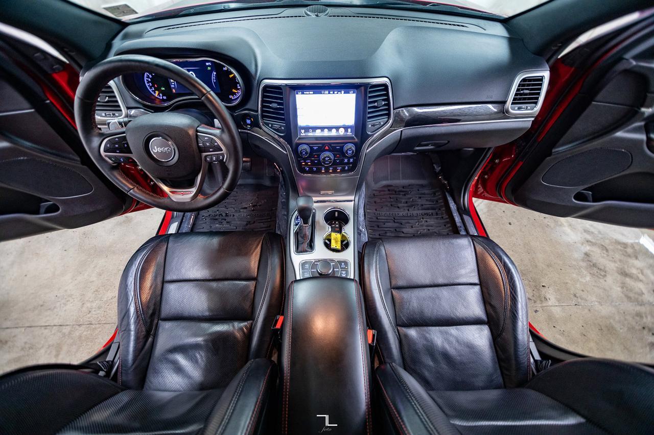 2017 Jeep Grand Cherokee 4x4 Trailhawk Leather Roof Nav BCam Red Deer AB