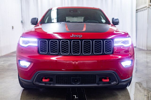 2017 Jeep Grand Cherokee 4x4 Trailhawk Leather Roof Nav BCam Red Deer AB