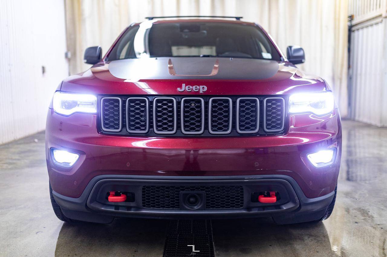 2017 Jeep Grand Cherokee 4x4 Trailhawk Leather Roof Nav Red Deer AB
