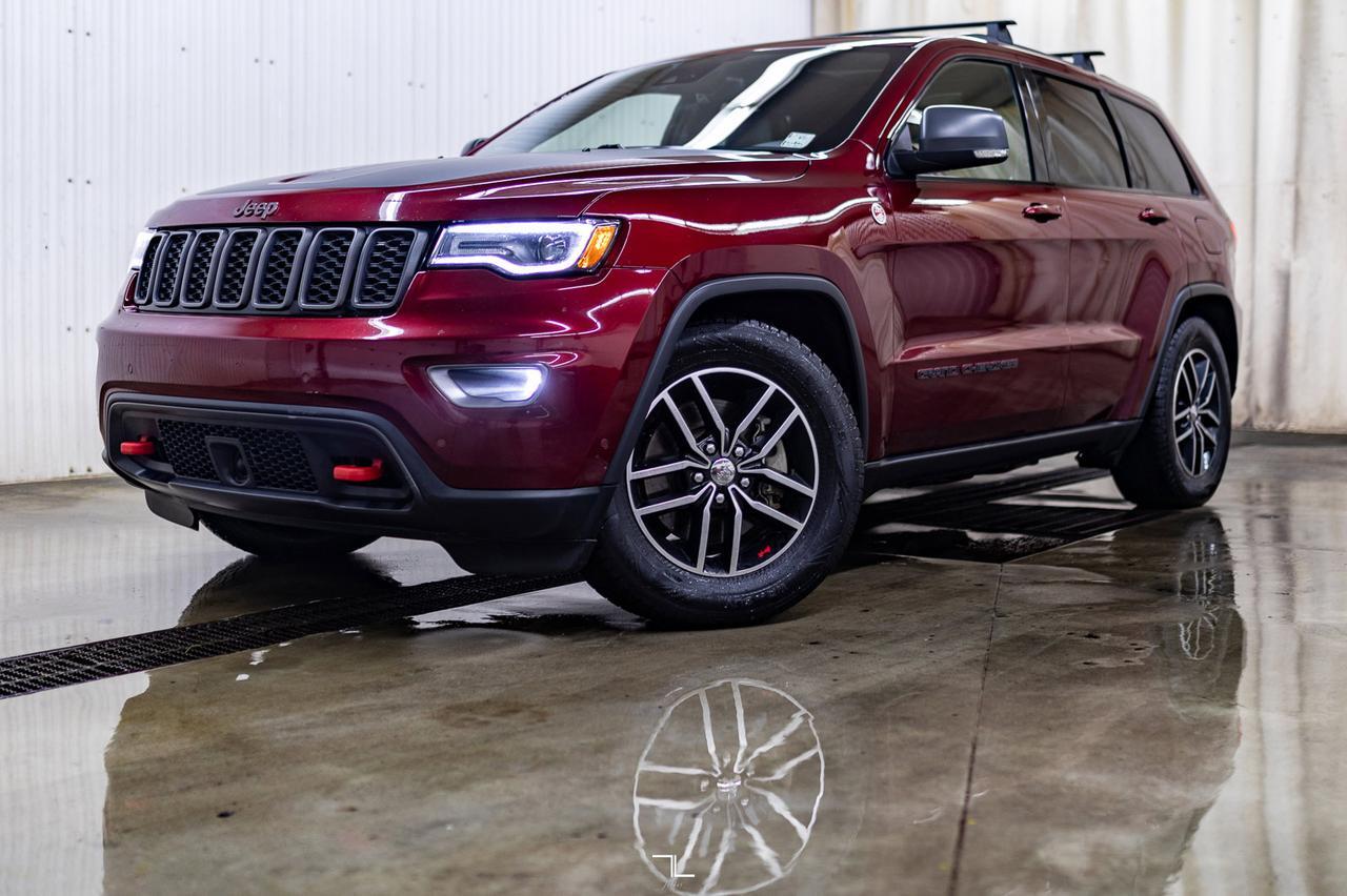 2017 Jeep Grand Cherokee 4x4 Trailhawk Leather Roof Nav Red Deer AB