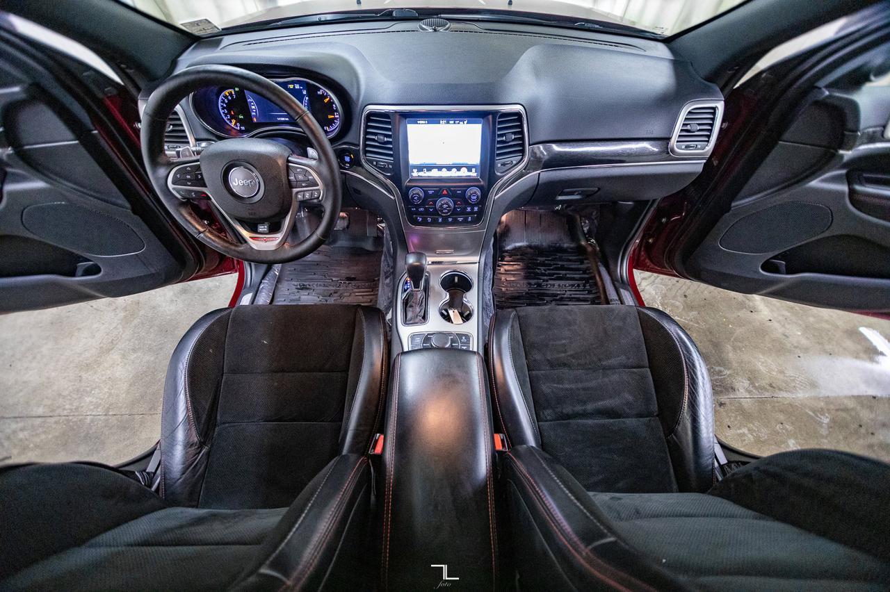 2017 Jeep Grand Cherokee 4x4 Trailhawk Leather Roof Nav Red Deer AB