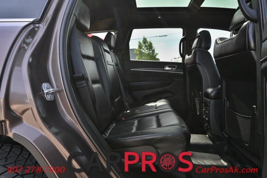 2017 Jeep Grand Cherokee Limited - 4x4 - Luxury Group II - Auto Start - Heated & Cooled Leather Memory Seats - Heated Steering Wheel - 2nd Row Heated Seats - Moonroof - Blind Spot Alert - Power Liftgate - Reverse Camera - Block Heater- 1-Owner Anchorage AK