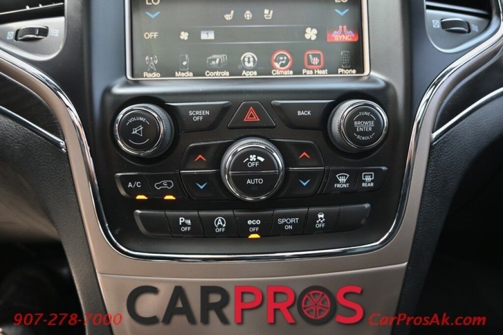 2017 Jeep Grand Cherokee Limited - 4x4 - Luxury Group II - Auto Start - Heated & Cooled Leather Memory Seats - Heated Steering Wheel - 2nd Row Heated Seats - Moonroof - Blind Spot Alert - Power Liftgate - Reverse Camera - Block Heater- 1-Owner Anchorage AK