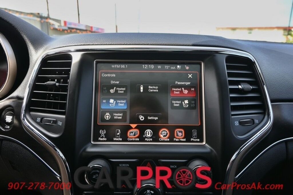 2017 Jeep Grand Cherokee Limited - 4x4 - Luxury Group II - Auto Start - Heated & Cooled Leather Memory Seats - Heated Steering Wheel - 2nd Row Heated Seats - Moonroof - Blind Spot Alert - Power Liftgate - Reverse Camera - Block Heater- 1-Owner Anchorage AK
