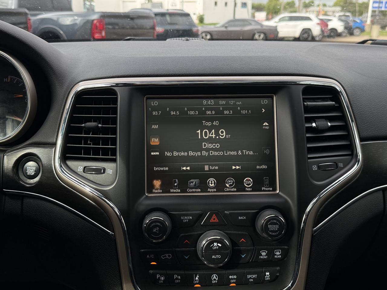 2017 Jeep Grand Cherokee Limited 4WD SUV | V6 Engine | Nappa Leather | Heated Vented | Power Liftgate | Backup Camera Redwater AB