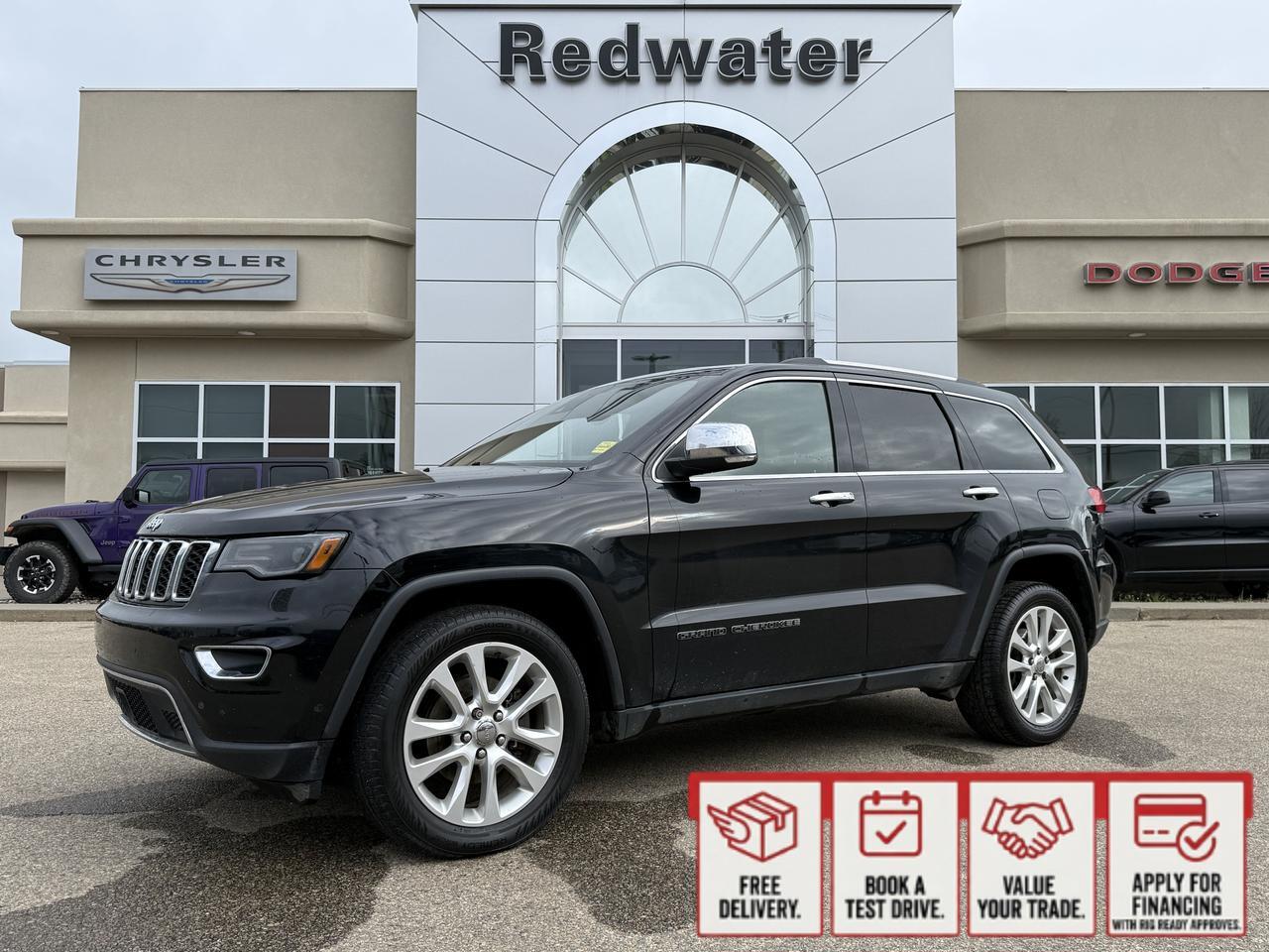 2017 Jeep Grand Cherokee Limited 4WD SUV | V6 Engine | Nappa Leather | Heated Vented | Power Liftgate | Backup Camera