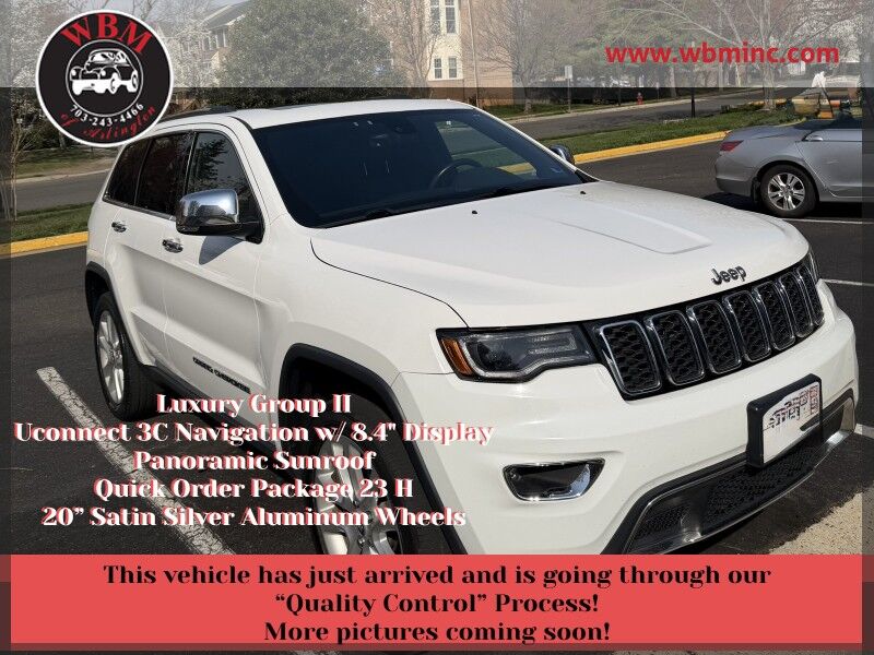 2017 Jeep Grand Cherokee Limited 4WD w/ Luxury Group II