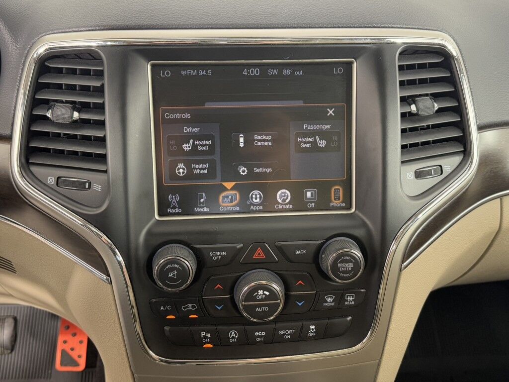 2017 Jeep Grand Cherokee Limited 4x4 w/Sunroof/Uconnect 8.4 Maumee OH