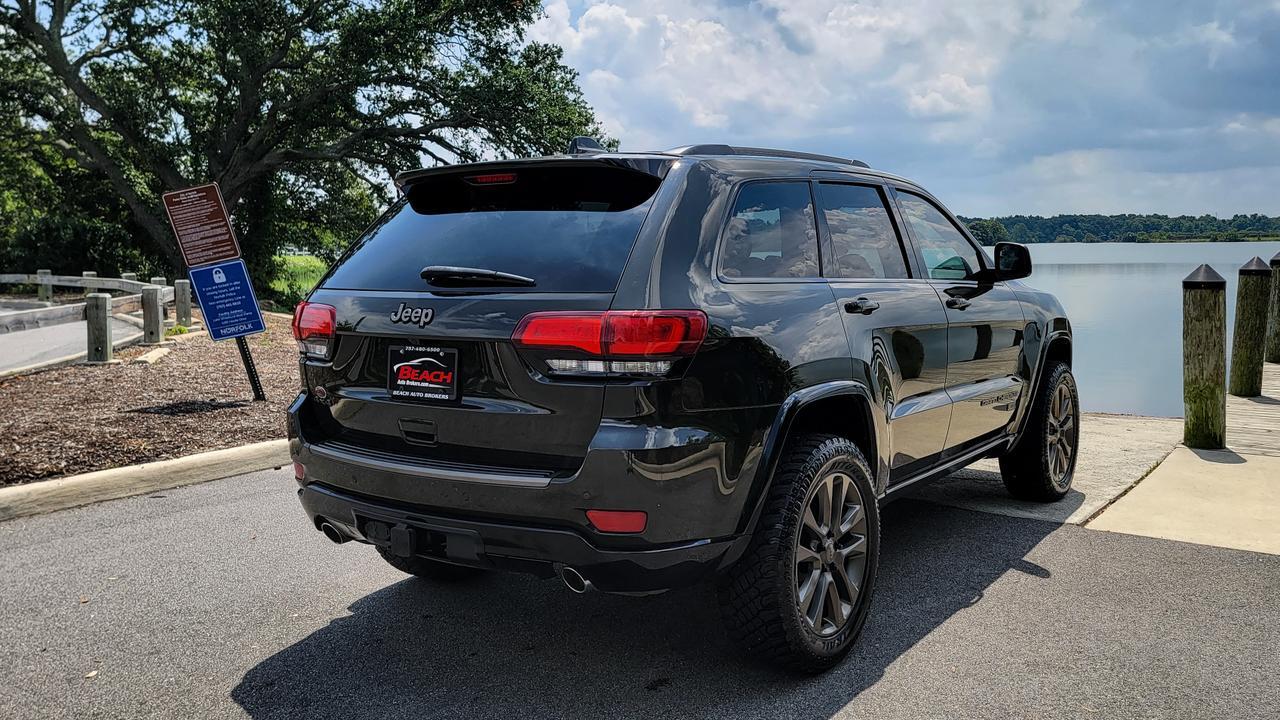 2017 Jeep Grand Cherokee Limited 75th Anniversary Edition 4x4 WITH PANORAMIC SUNROOF, RAIN SENSE