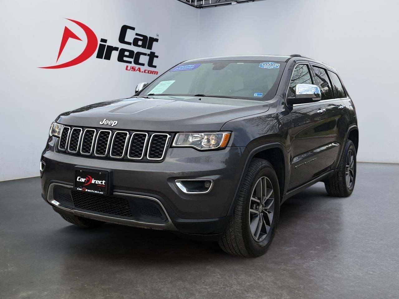 2017 Jeep Grand Cherokee Limited, POWER LIFTGATE, POWER SUNROOF, NAVIGATION, READY ALERT BRAKING, HEATED FRONT & REAR SEATS, REMOTE START, LOW MILES, GET ON THE ROAD IN THIS JEEP! Virginia Beach VA