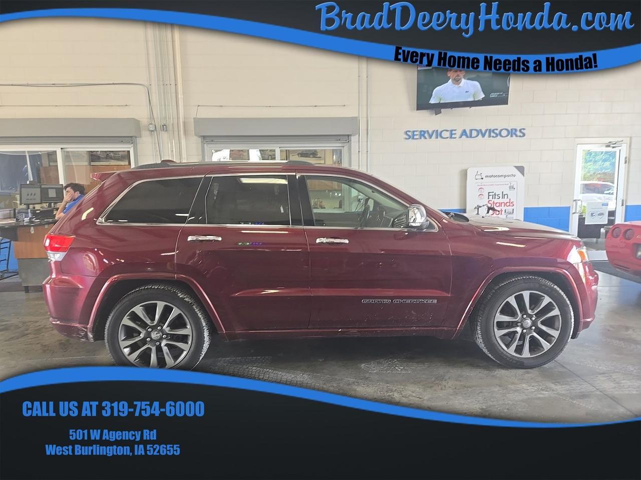 2017 Jeep Grand Cherokee Overland
