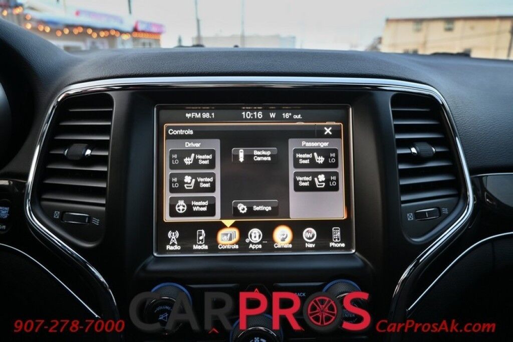 2017 Jeep Grand Cherokee Trailhawk - 3.6L V6 - Luxury Group - Front Leather Heated/Cooled Seats - 2nd Row Heated Seats - Heated Steering Wheel - Remote Start - Bluetooth - Backup Camera - Fog Lights - Tow Pkg Anchorage AK