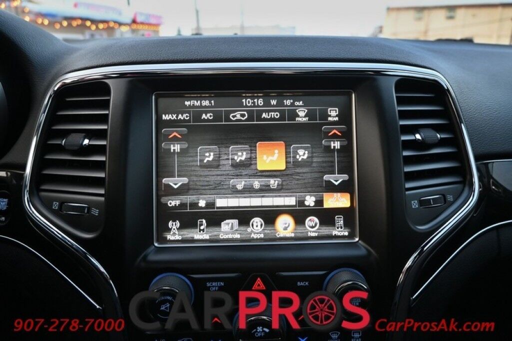 2017 Jeep Grand Cherokee Trailhawk - 3.6L V6 - Luxury Group - Front Leather Heated/Cooled Seats - 2nd Row Heated Seats - Heated Steering Wheel - Remote Start - Bluetooth - Backup Camera - Fog Lights - Tow Pkg Anchorage AK