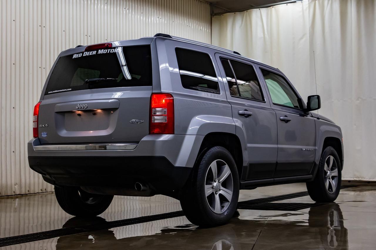 2017 Jeep Patriot 4x4 High Altitude Leather Roof Red Deer AB
