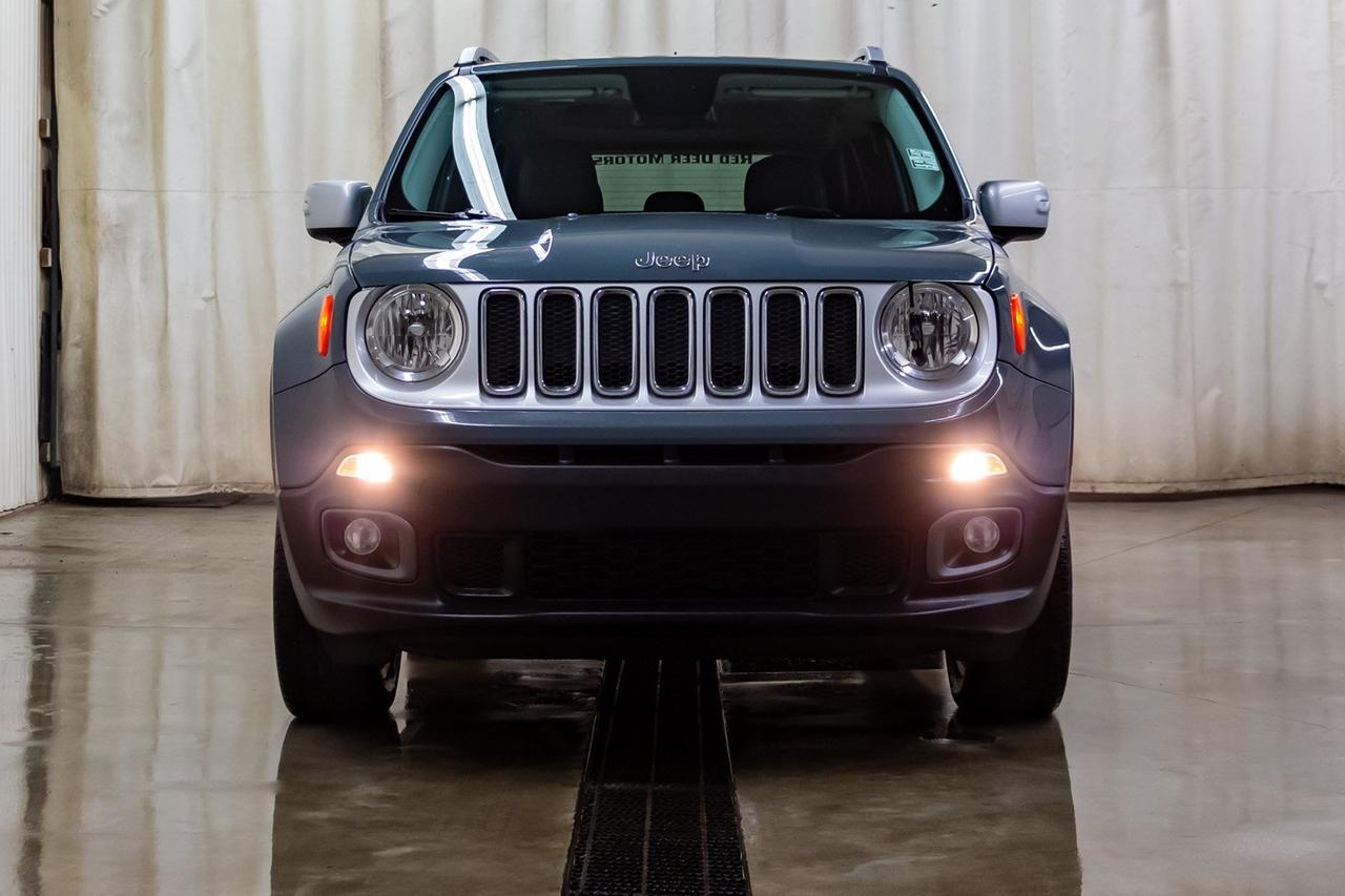 2017 Jeep Renegade 4x4 Limited Leather Roof Nav Red Deer AB