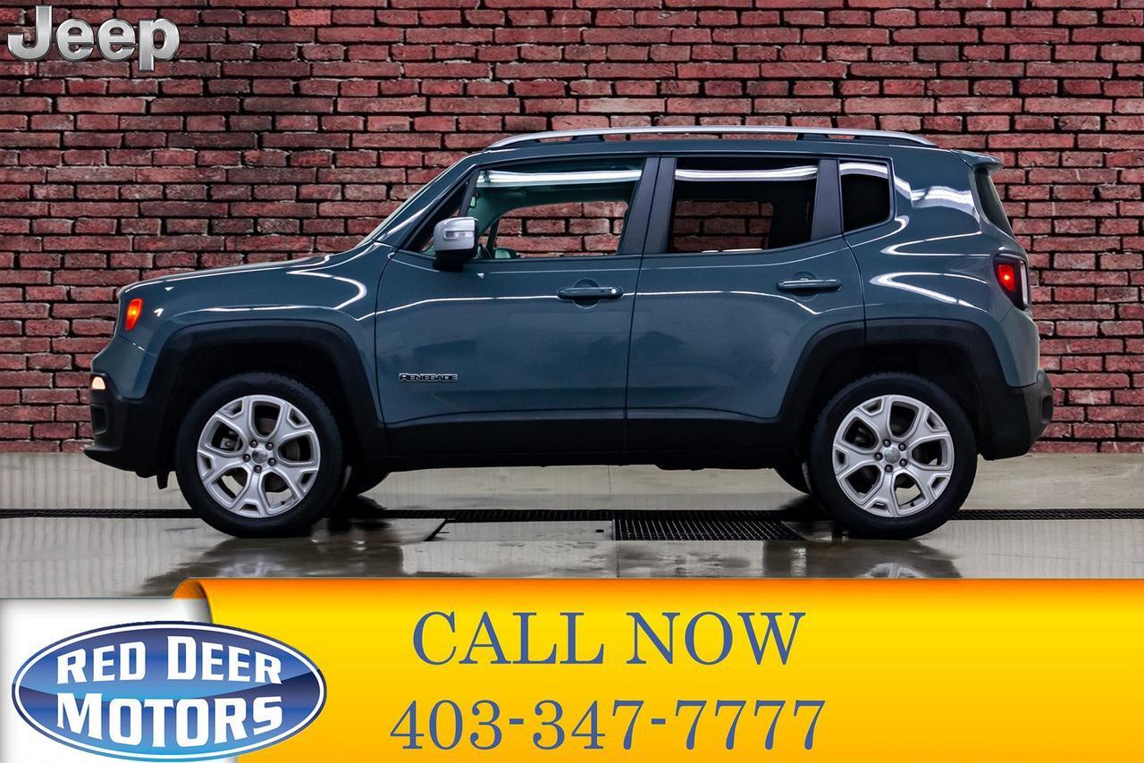 2017 Jeep Renegade 4x4 Limited Leather Roof Nav