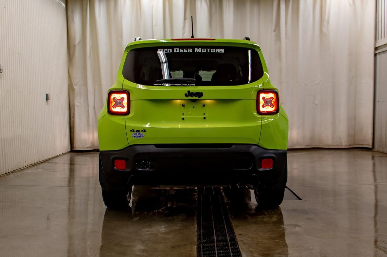 2017 Jeep Renegade 4x4 North Edition Roof BCam Red Deer AB