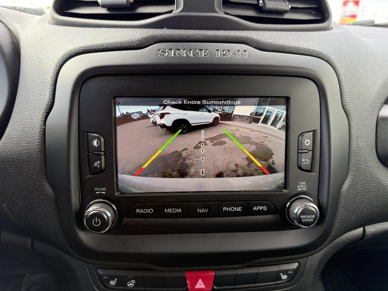 2017 Jeep Renegade Deserthawk 4WD | Mojave Sand | BeatsAudio Premium Sound | Backup Camera | Towing Pkg | Keyless Entry Redwater AB