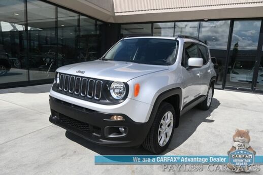 2017 Jeep Renegade Latitude / 4X4 / 2.4L I4 / Auto Start / Cold Weather Group / Heated Premium Cloth Seats / Heated Steering Wheel / Bluetooth / USB & Aux Input / Back Up Camera / Keyless Entry & Start / Tow Pkg / 29MPG Anchorage AK