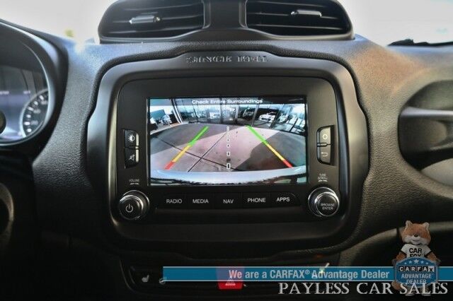 2017 Jeep Renegade Limited / 4X4 / AutoStart / Power & Heated Leather Seats / Heated Steering Wheel / Dual Sunroof's / Navigation / Bluetooth / Backup Camera / Keyless Entry & Start / Tow Pkg / 29 MPG / Only 34K Miles Anchorage AK 2017 Jeep Renegade Limited / 4X4 / AutoStart / Power & Heated Leather Seats / Heated Steering Wheel / Dual Sunroof's / Navigation / Bluetooth / Backup Camera / Keyless Entry & Start / Tow Pkg / 29 MPG / Only 34K Miles Anchorage AK