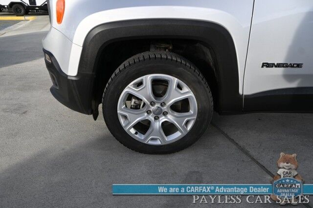 2017 Jeep Renegade Limited / 4X4 / AutoStart / Power & Heated Leather Seats / Heated Steering Wheel / Dual Sunroof's / Navigation / Bluetooth / Backup Camera / Keyless Entry & Start / Tow Pkg / 29 MPG / Only 34K Miles Anchorage AK 2017 Jeep Renegade Limited / 4X4 / AutoStart / Power & Heated Leather Seats / Heated Steering Wheel / Dual Sunroof's / Navigation / Bluetooth / Backup Camera / Keyless Entry & Start / Tow Pkg / 29 MPG / Only 34K Miles Anchorage AK