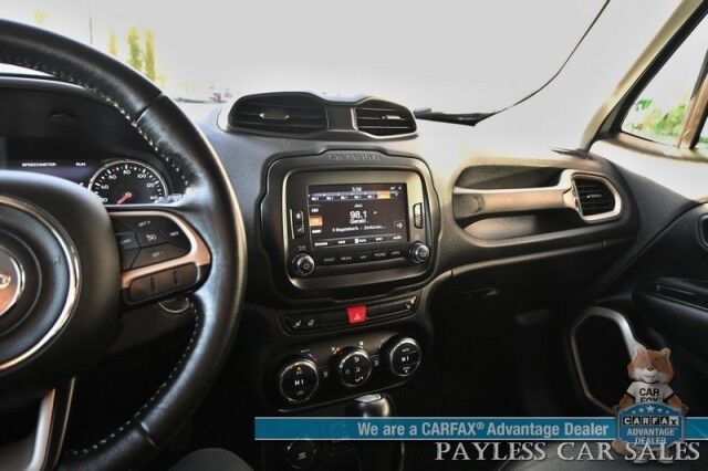 2017 Jeep Renegade Limited / 4X4 / AutoStart / Power & Heated Leather Seats / Heated Steering Wheel / Dual Sunroof's / Navigation / Bluetooth / Backup Camera / Keyless Entry & Start / Tow Pkg / 29 MPG / Only 34K Miles Anchorage AK 2017 Jeep Renegade Limited / 4X4 / AutoStart / Power & Heated Leather Seats / Heated Steering Wheel / Dual Sunroof's / Navigation / Bluetooth / Backup Camera / Keyless Entry & Start / Tow Pkg / 29 MPG / Only 34K Miles Anchorage AK