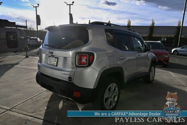 2017 Jeep Renegade Limited / 4X4 / AutoStart / Power & Heated Leather Seats / Heated Steering Wheel / Dual Sunroof's / Navigation / Bluetooth / Backup Camera / Keyless Entry & Start / Tow Pkg / 29 MPG / Only 34K Miles Anchorage AK 2017 Jeep Renegade Limited / 4X4 / AutoStart / Power & Heated Leather Seats / Heated Steering Wheel / Dual Sunroof's / Navigation / Bluetooth / Backup Camera / Keyless Entry & Start / Tow Pkg / 29 MPG / Only 34K Miles Anchorage AK