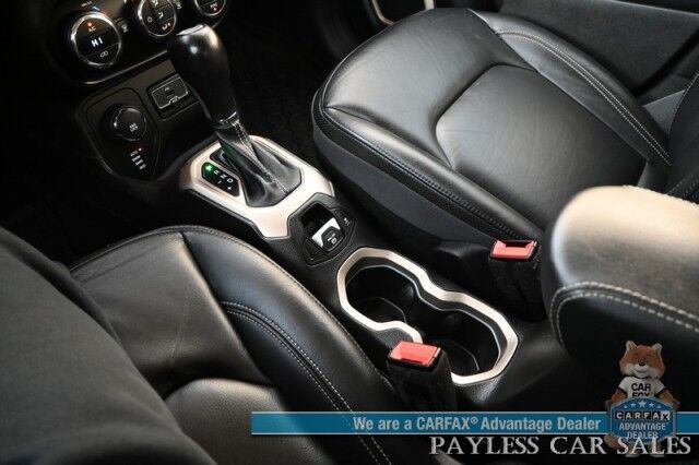 2017 Jeep Renegade Limited / 4X4 / AutoStart / Power & Heated Leather Seats / Heated Steering Wheel / Dual Sunroof's / Navigation / Bluetooth / Backup Camera / Keyless Entry & Start / Tow Pkg / 29 MPG / Only 34K Miles Anchorage AK 2017 Jeep Renegade Limited / 4X4 / AutoStart / Power & Heated Leather Seats / Heated Steering Wheel / Dual Sunroof's / Navigation / Bluetooth / Backup Camera / Keyless Entry & Start / Tow Pkg / 29 MPG / Only 34K Miles Anchorage AK