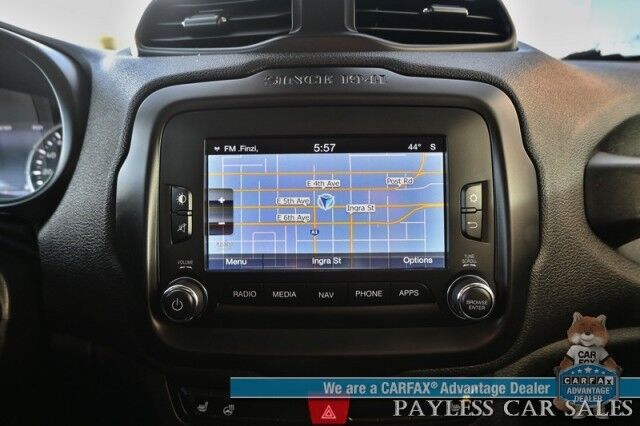 2017 Jeep Renegade Limited / 4X4 / AutoStart / Power & Heated Leather Seats / Heated Steering Wheel / Dual Sunroof's / Navigation / Bluetooth / Backup Camera / Keyless Entry & Start / Tow Pkg / 29 MPG / Only 34K Miles Anchorage AK 2017 Jeep Renegade Limited / 4X4 / AutoStart / Power & Heated Leather Seats / Heated Steering Wheel / Dual Sunroof's / Navigation / Bluetooth / Backup Camera / Keyless Entry & Start / Tow Pkg / 29 MPG / Only 34K Miles Anchorage AK