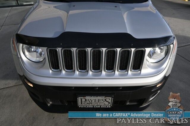 2017 Jeep Renegade Limited / 4X4 / AutoStart / Power & Heated Leather Seats / Heated Steering Wheel / Dual Sunroof's / Navigation / Bluetooth / Backup Camera / Keyless Entry & Start / Tow Pkg / 29 MPG / Only 34K Miles Anchorage AK 2017 Jeep Renegade Limited / 4X4 / AutoStart / Power & Heated Leather Seats / Heated Steering Wheel / Dual Sunroof's / Navigation / Bluetooth / Backup Camera / Keyless Entry & Start / Tow Pkg / 29 MPG / Only 34K Miles Anchorage AK