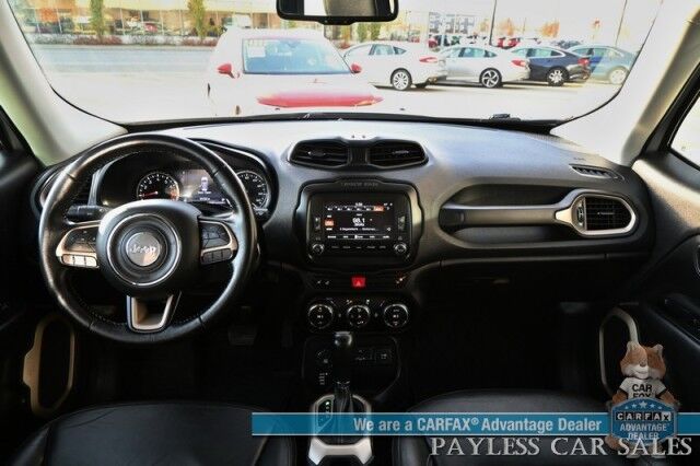 2017 Jeep Renegade Limited / 4X4 / AutoStart / Power & Heated Leather Seats / Heated Steering Wheel / Dual Sunroof's / Navigation / Bluetooth / Backup Camera / Keyless Entry & Start / Tow Pkg / 29 MPG / Only 34K Miles Anchorage AK 2017 Jeep Renegade Limited / 4X4 / AutoStart / Power & Heated Leather Seats / Heated Steering Wheel / Dual Sunroof's / Navigation / Bluetooth / Backup Camera / Keyless Entry & Start / Tow Pkg / 29 MPG / Only 34K Miles Anchorage AK