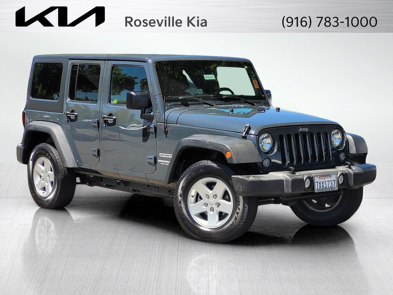 2017 Jeep WRANGLER UNLIMITED SPORT