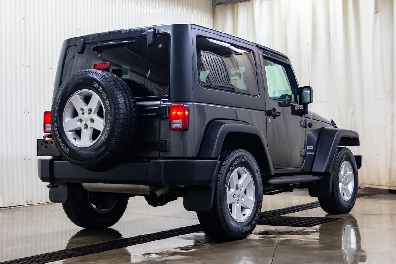 2017 Jeep Wrangler 4x4 Sport 2 Door Red Deer AB