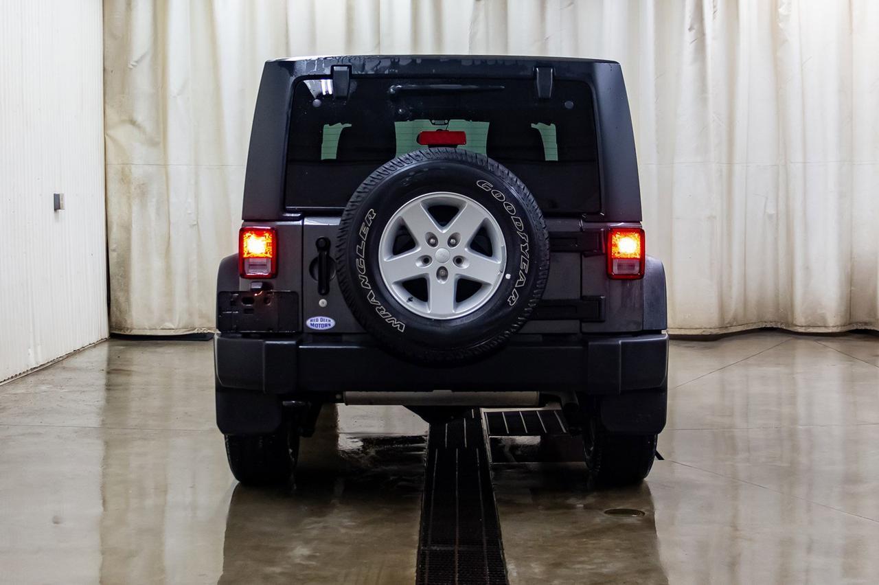 2017 Jeep Wrangler 4x4 Sport 2 Door Red Deer AB