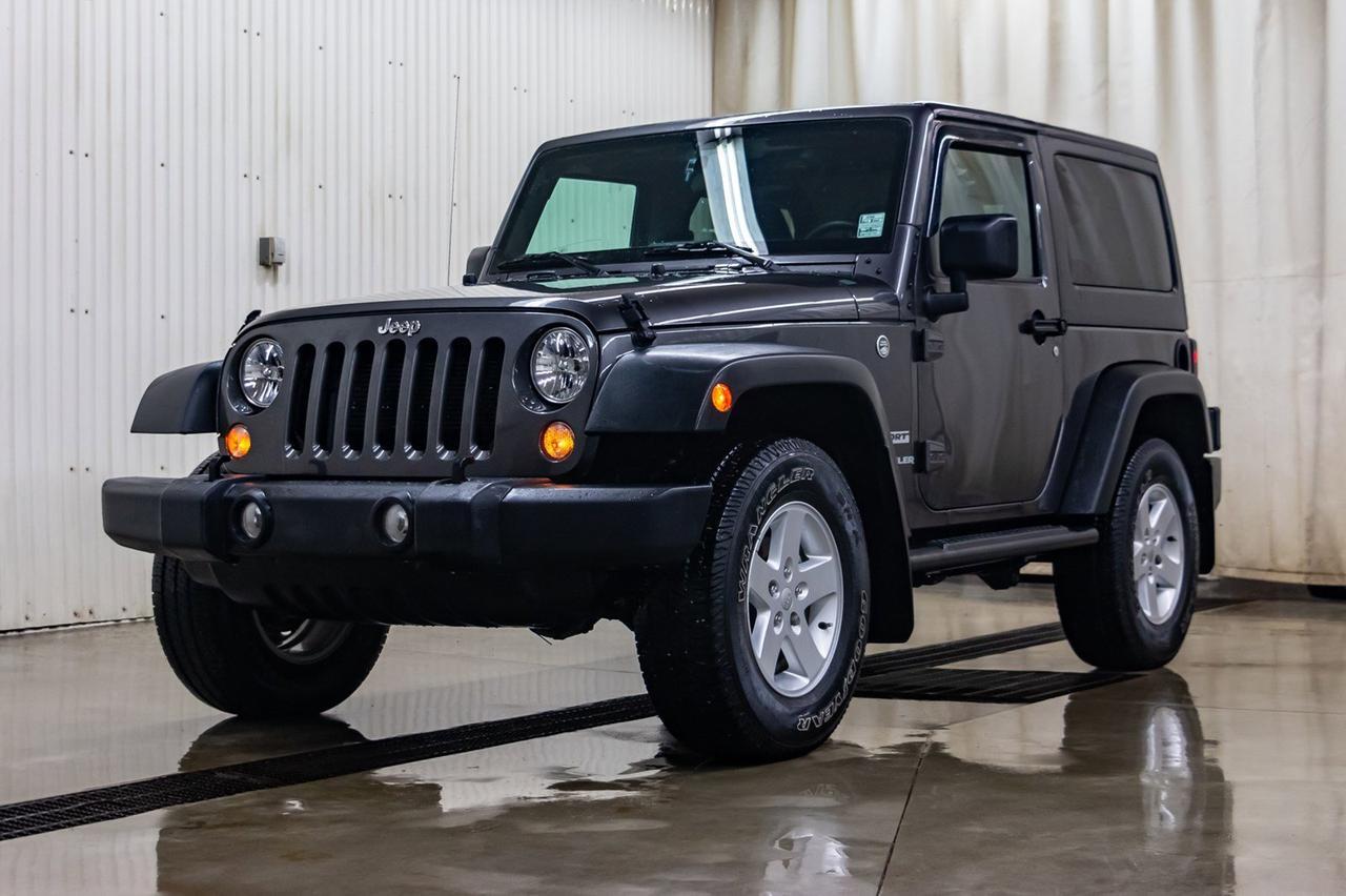 2017 Jeep Wrangler 4x4 Sport 2 Door Red Deer AB