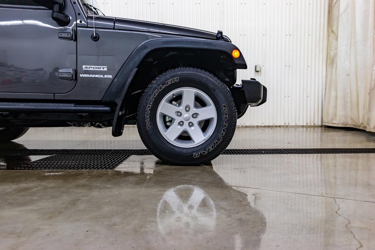 2017 Jeep Wrangler 4x4 Sport 2 Door Red Deer AB