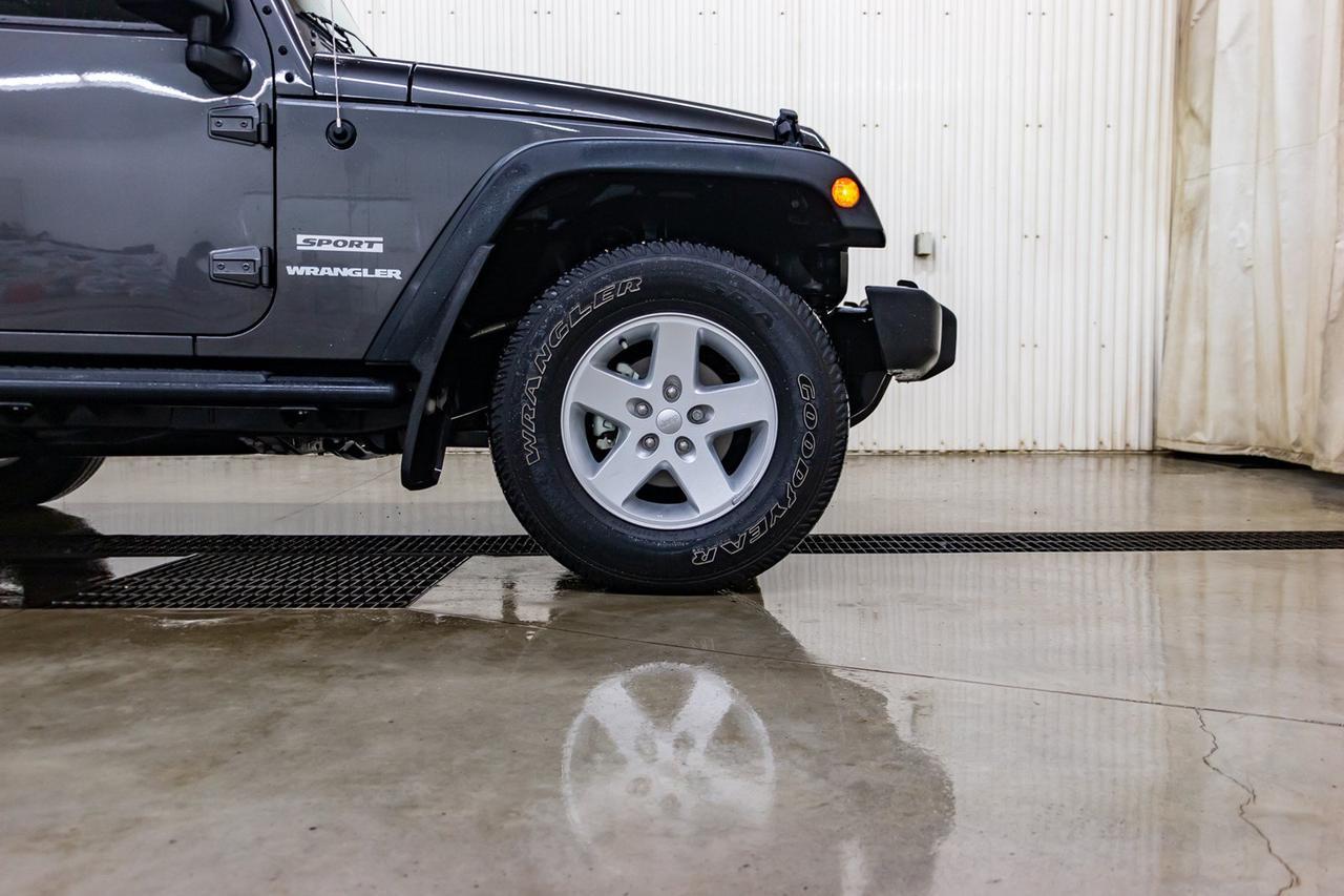 2017 Jeep Wrangler 4x4 Sport 2 Door Red Deer AB