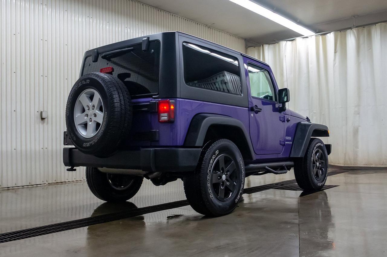 2017 Jeep Wrangler 4x4 Sport 2 Door Red Deer AB