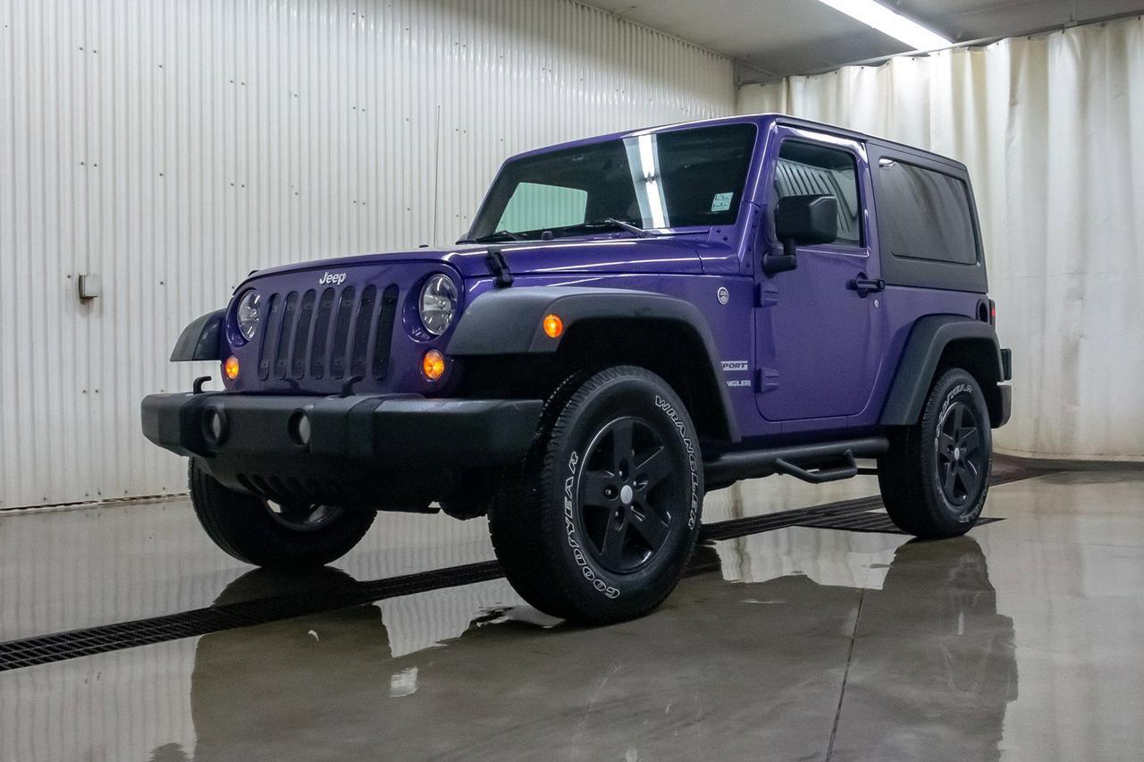 2017 Jeep Wrangler 4x4 Sport 2 Door Red Deer AB