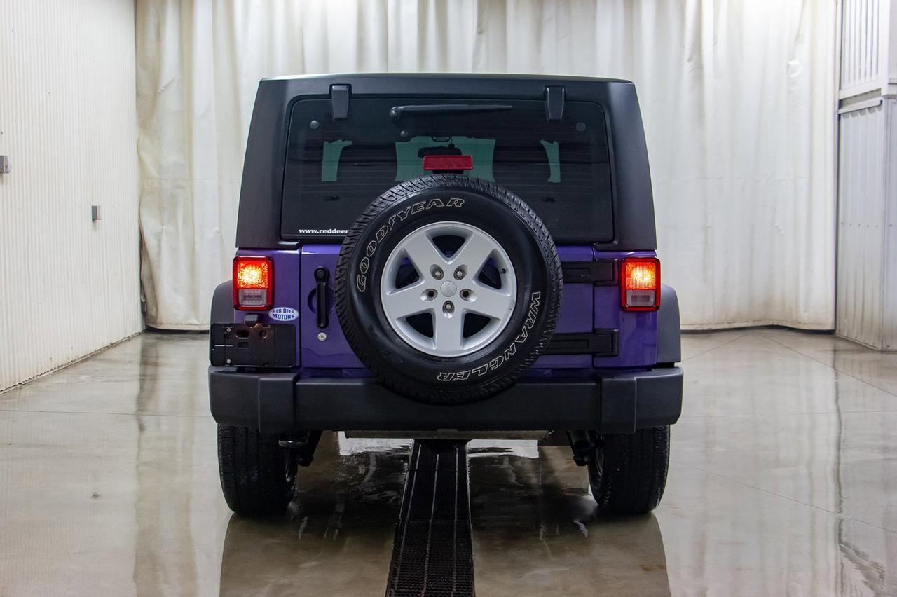 2017 Jeep Wrangler 4x4 Sport 2 Door Red Deer AB