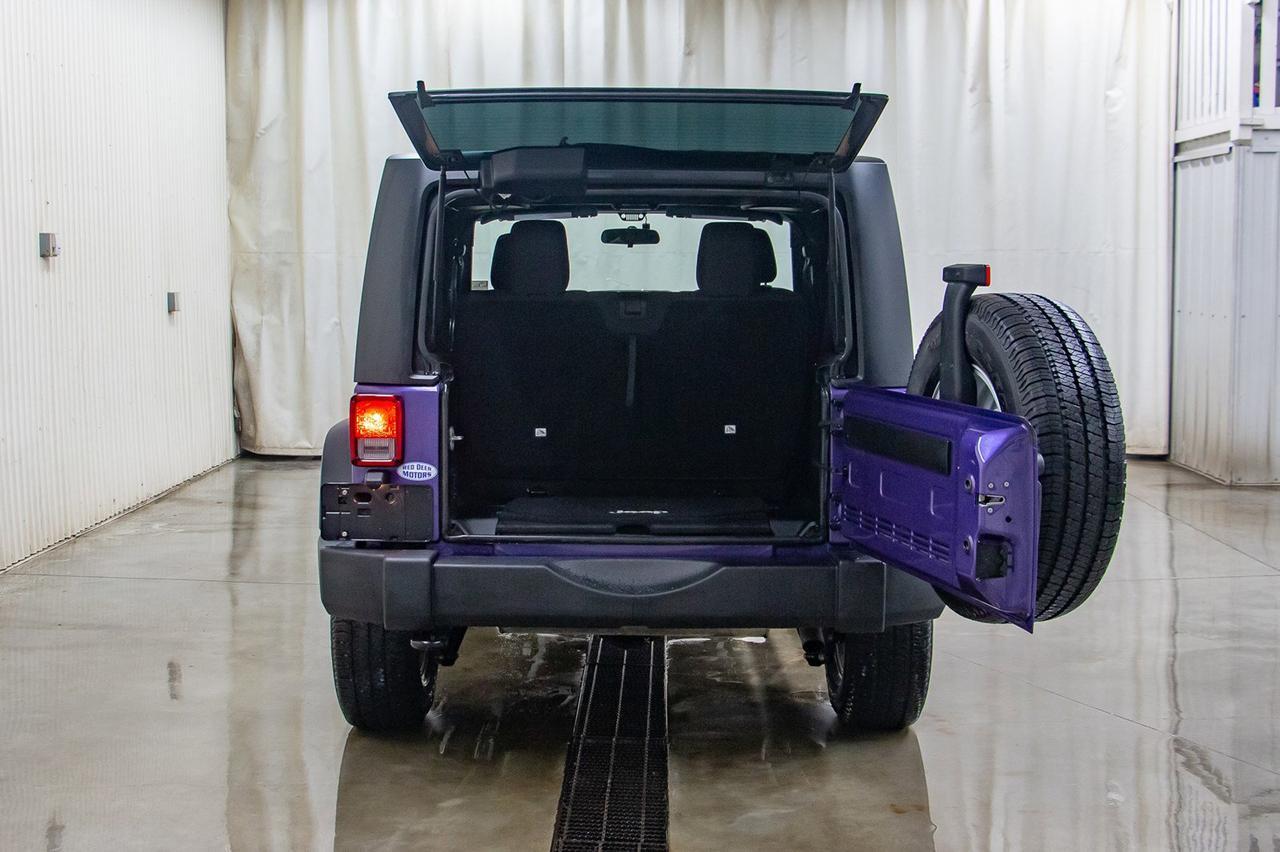 2017 Jeep Wrangler 4x4 Sport 2 Door Red Deer AB