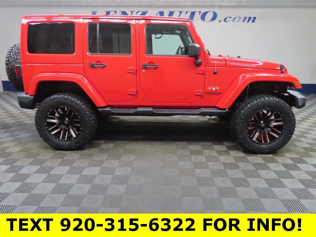 2017 Jeep Wrangler 4x4 Unlimited Sahara Fond du Lac WI