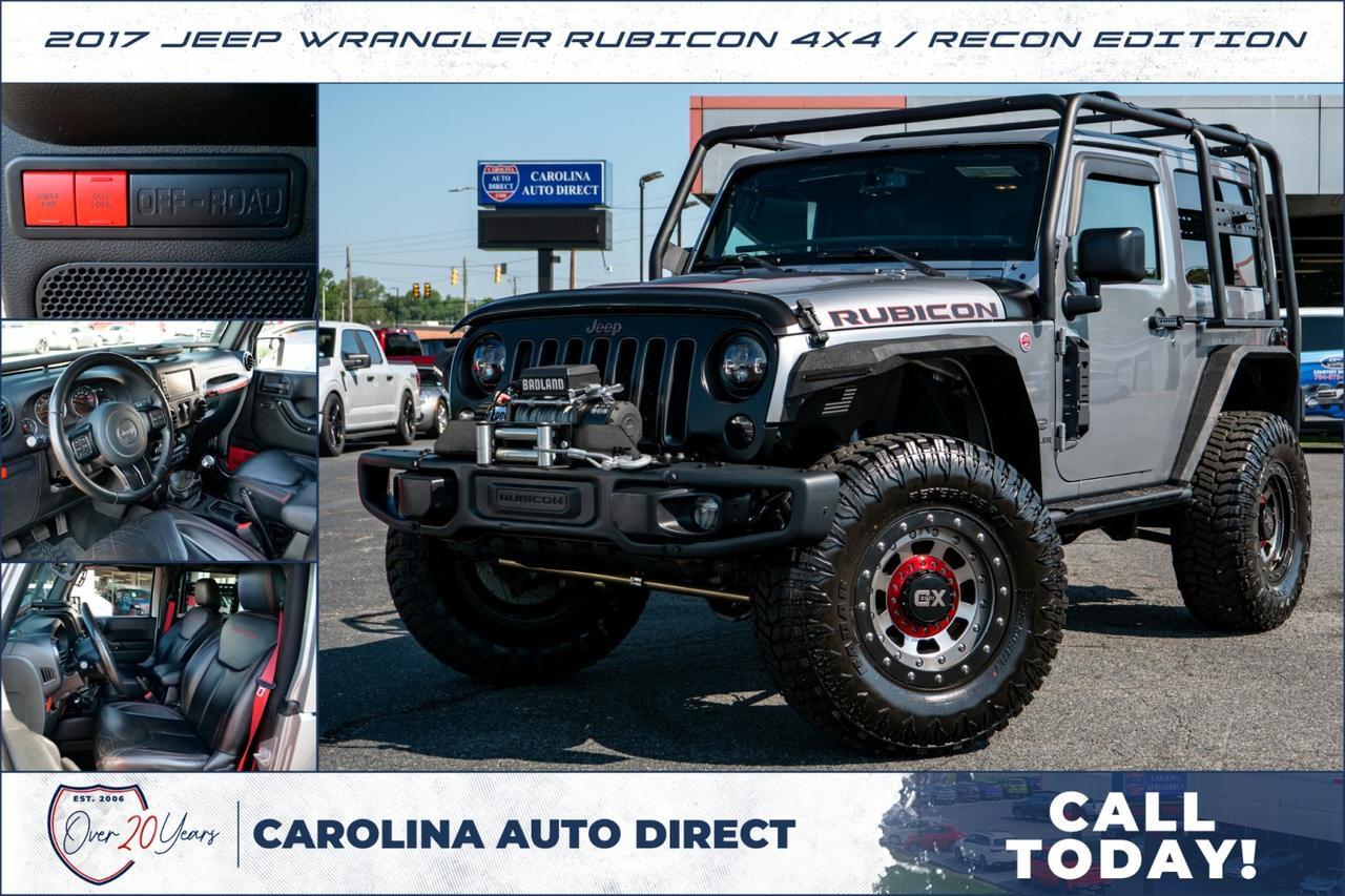 2017 Jeep Wrangler Rubicon 4X4 / Recon Edition / UPGRADES!
