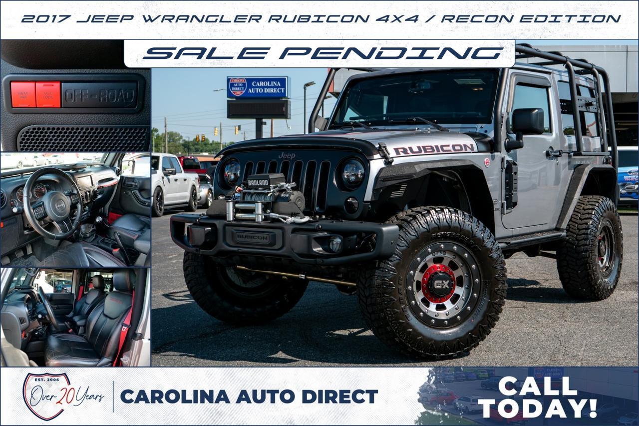 2017 Jeep Wrangler Rubicon 4X4 / Recon Edition / UPGRADES!