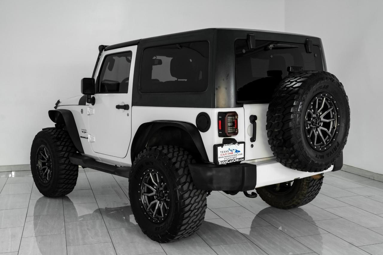 2017 Jeep Wrangler SAHARA 4WD AUTOMATIC HARD TOP CONVERTIBLE CRUISE CONTROL RUNNING Carrollton TX